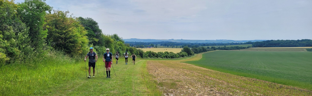 100k in a day charity challenge Walkers taking part in 100K in a day charity challenge event