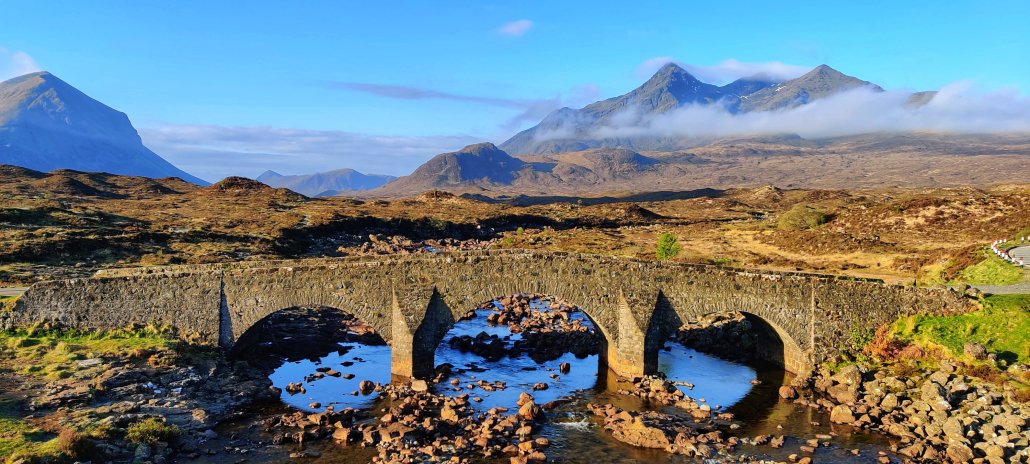 Image showing the Cuillin Ridge on the Isle of Skye in Scotland