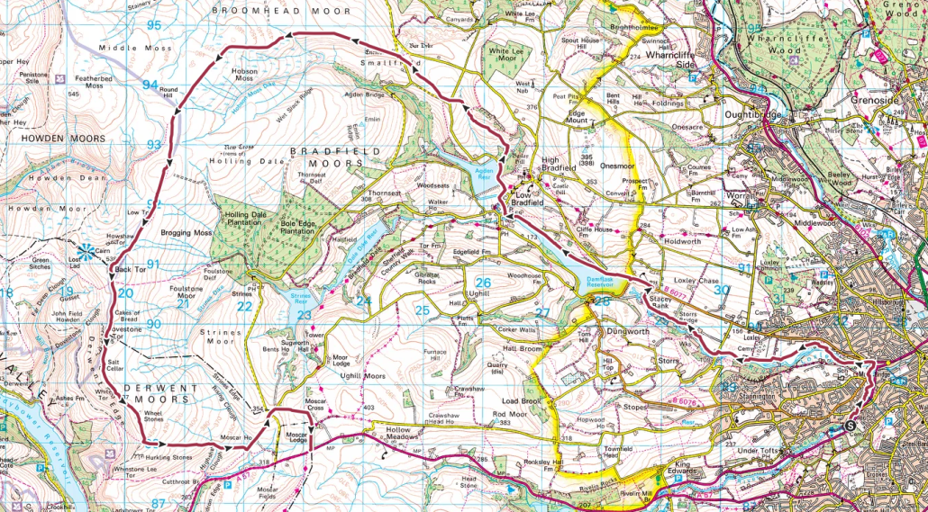 Rivelin to the Peak UOSBW training walk